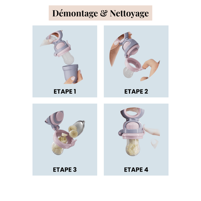 Tétine d’apprentissage  –  Goûter en toute sécurité