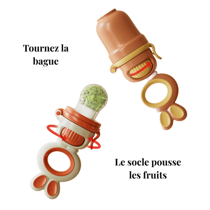 Tétine d’apprentissage  –  Goûter en toute sécurité