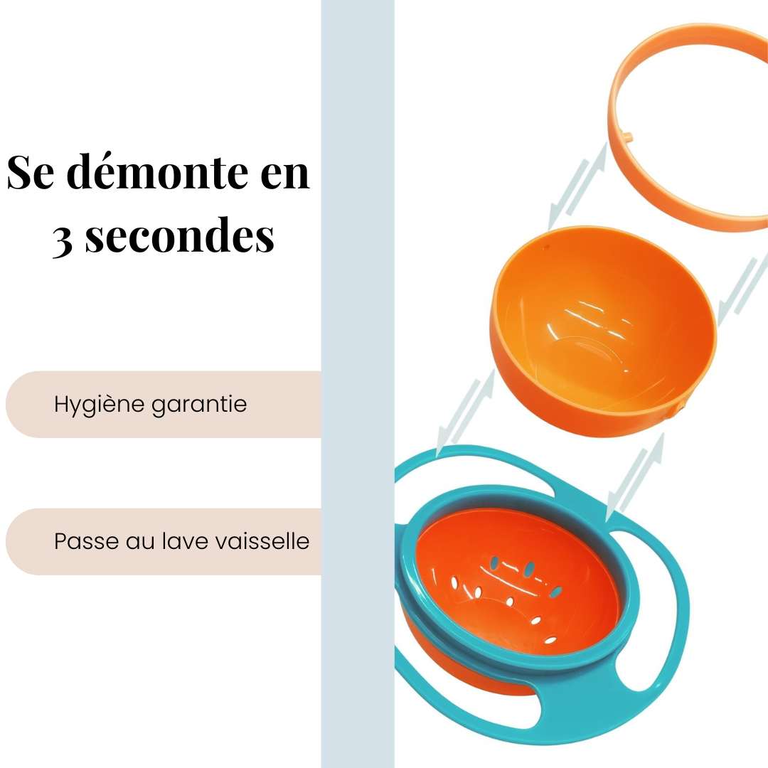 Bol anti-renversement bébé  _ 360°