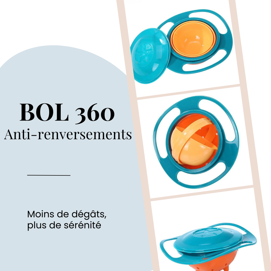Bol anti-renversement bébé  _ 360°