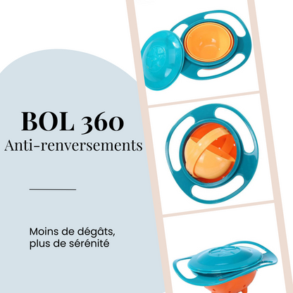 Bol anti-renversement bébé  _ 360°